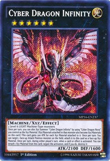 Cyber Dragon Infinity [MP16-EN237] Secret Rare | RetroPlay Games