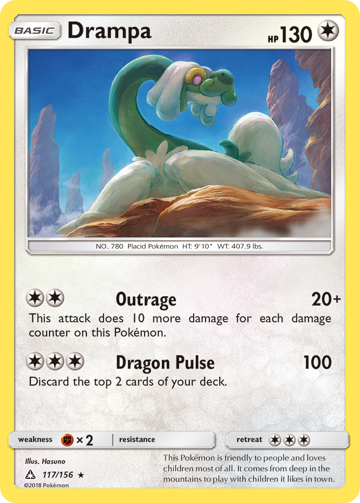 Drampa (117/156) [Sun & Moon: Ultra Prism] | RetroPlay Games