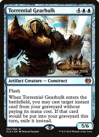 Torrential Gearhulk [Kaladesh Promos] | RetroPlay Games