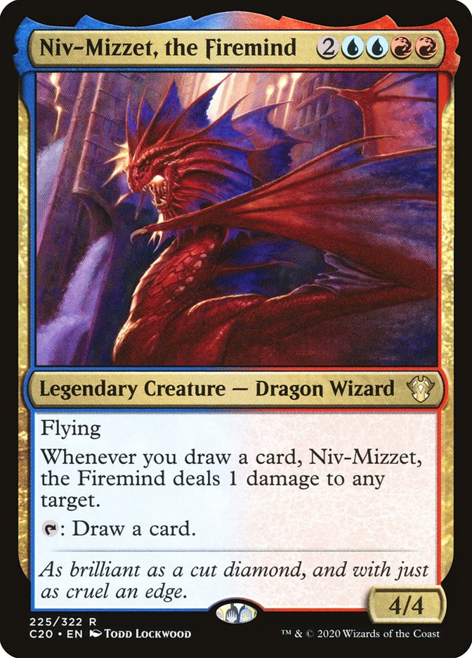 Niv-Mizzet, the Firemind [Commander 2020] | RetroPlay Games