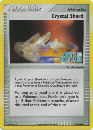 Crystal Shard (76/100) (Stamped) [EX: Crystal Guardians] | RetroPlay Games