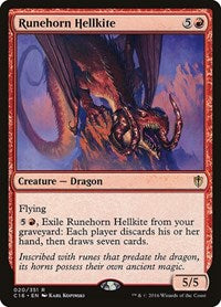 Runehorn Hellkite [Commander 2016] | RetroPlay Games