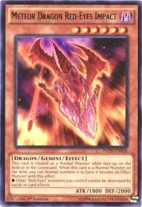 Meteor Dragon Red-Eyes Impact [INOV-EN028] Rare | RetroPlay Games