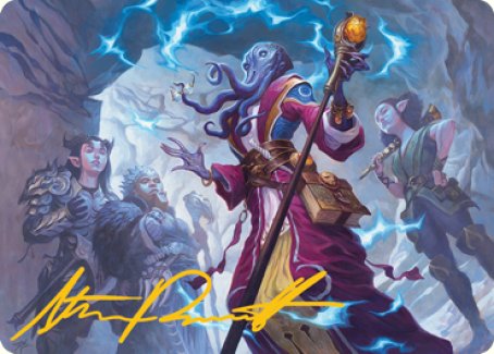 True Polymorph Art Card (Gold-Stamped Signature) [Dungeons & Dragons: Adventures in the Forgotten Realms Art Series] | RetroPlay Games