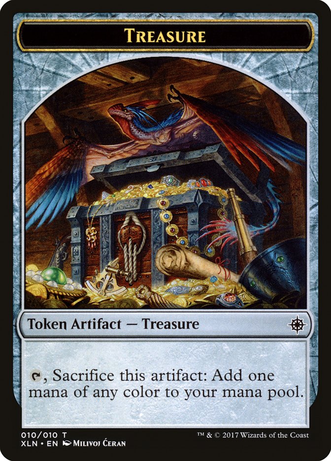 Treasure (010/010) [Ixalan Tokens] | RetroPlay Games