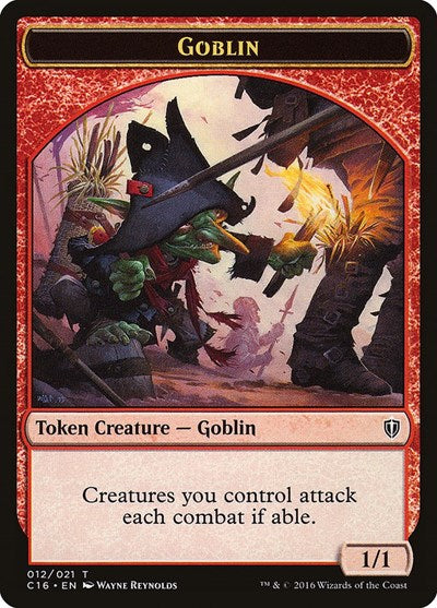 Goblin [Commander 2016 Tokens] | RetroPlay Games