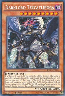 Darklord Tezcatlipoca [DESO-EN031] Secret Rare | RetroPlay Games