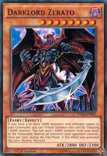 Darklord Zerato [DESO-EN041] Super Rare | RetroPlay Games