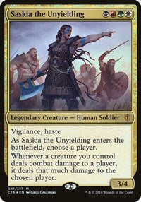 Saskia the Unyielding (Commander 2016) [Commander 2016 Oversized] | RetroPlay Games