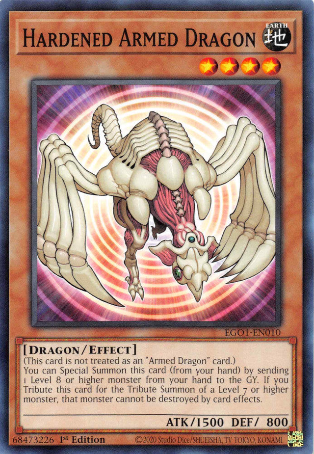 Hardened Armed Dragon [EGO1-EN010] Common | RetroPlay Games