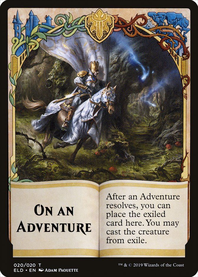 On an Adventure [Throne of Eldraine Tokens] | RetroPlay Games