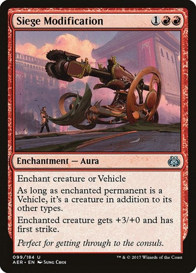 Siege Modification [Aether Revolt] | RetroPlay Games