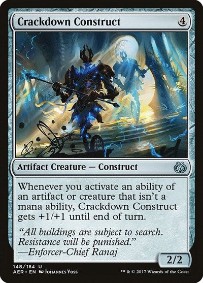 Crackdown Construct [Aether Revolt] | RetroPlay Games