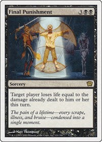 Final Punishment [Ninth Edition] | RetroPlay Games