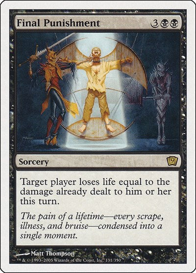 Final Punishment [Ninth Edition] | RetroPlay Games