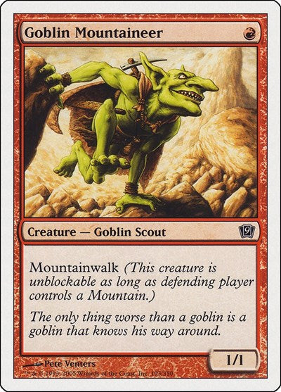 Goblin Mountaineer [Ninth Edition] | RetroPlay Games