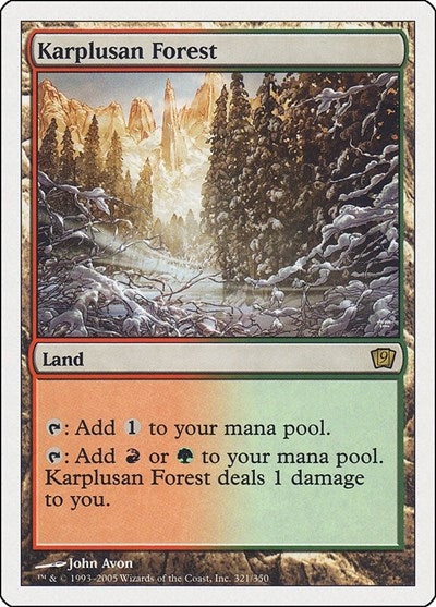 Karplusan Forest [Ninth Edition] | RetroPlay Games