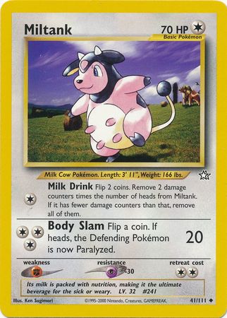 Miltank (41/111) [Neo Genesis Unlimited] | RetroPlay Games