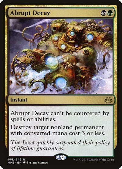 Abrupt Decay [Modern Masters 2017] | RetroPlay Games