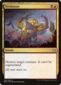 Terminate [Modern Masters 2017] | RetroPlay Games