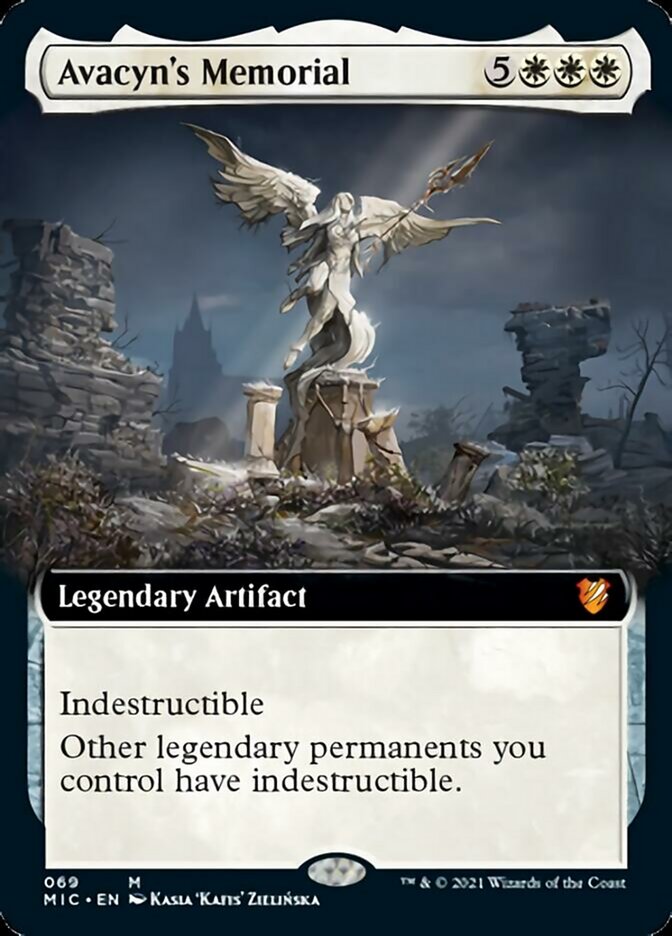 Avacyn's Memorial (Extended) [Innistrad: Midnight Hunt Commander] | RetroPlay Games