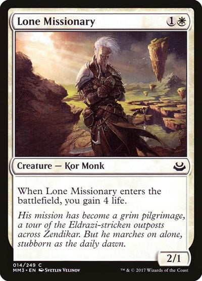 Lone Missionary [Modern Masters 2017] | RetroPlay Games