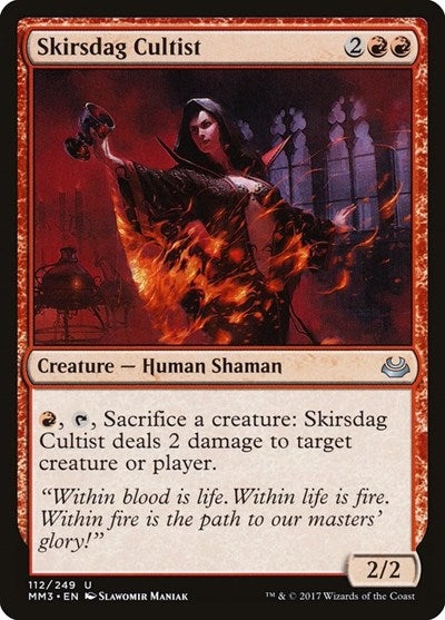 Skirsdag Cultist [Modern Masters 2017] | RetroPlay Games