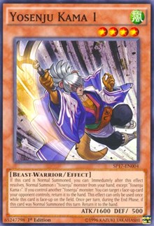 Yosenju Kama 1 (Starfoil) [SP17-EN004] Starfoil Rare | RetroPlay Games