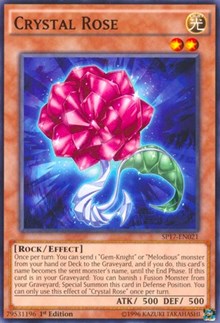 Crystal Rose (Starfoil) [SP17-EN021] Starfoil Rare | RetroPlay Games