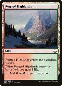 Rugged Highlands [Duel Decks: Mind vs. Might] | RetroPlay Games