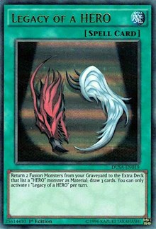 Legacy of a HERO [DUSA-EN019] Ultra Rare | RetroPlay Games
