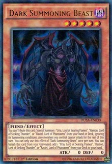 Dark Summoning Beast [DUSA-EN030] Ultra Rare | RetroPlay Games