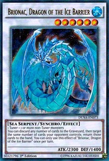 Brionac, Dragon of the Ice Barrier [DUSA-EN073] Ultra Rare | RetroPlay Games