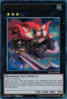 M-X-Saber Invoker [DUSA-EN095] Ultra Rare | RetroPlay Games