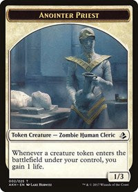 Anointer Priest Token [Amonkhet Tokens] | RetroPlay Games