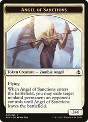 Angel of Sanctions Token [Amonkhet Tokens] | RetroPlay Games