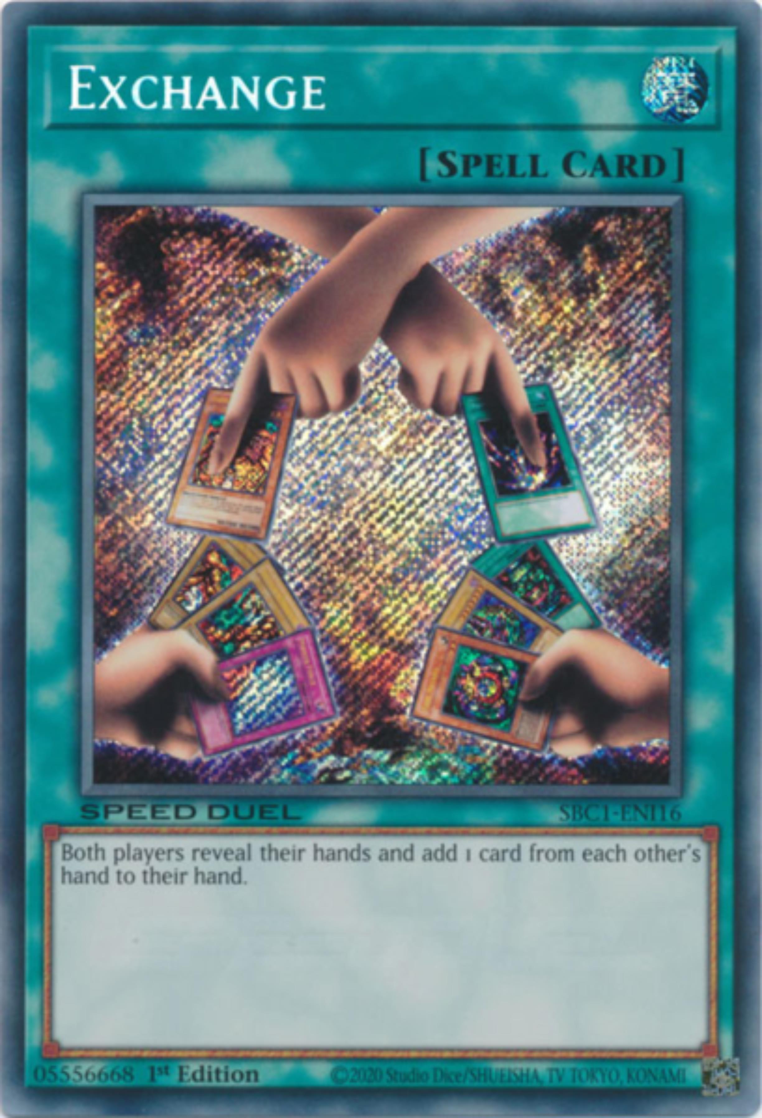 Exchange [SBC1-ENI16] Secret Rare | RetroPlay Games