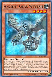 Ancient Gear Wyvern [SR03-EN003] Super Rare | RetroPlay Games