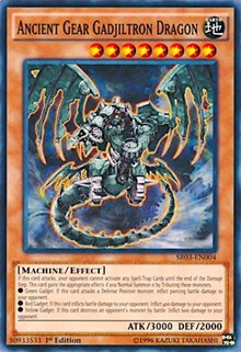 Ancient Gear Gadjiltron Dragon [SR03-EN004] Common | RetroPlay Games