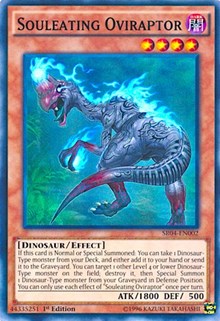 Souleating Oviraptor [SR04-EN002] Super Rare | RetroPlay Games