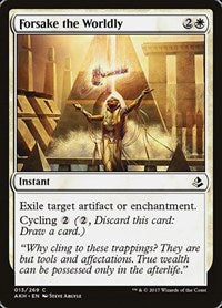 Forsake the Worldly [Amonkhet] | RetroPlay Games