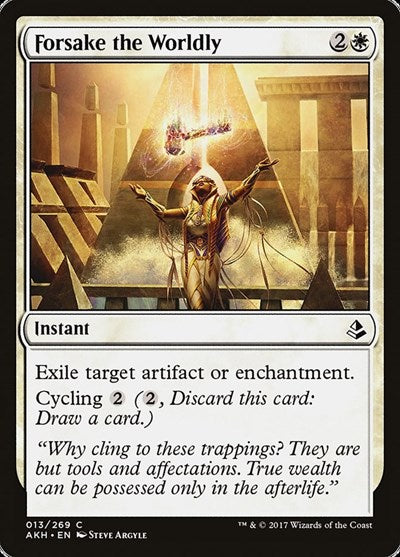 Forsake the Worldly [Amonkhet] | RetroPlay Games