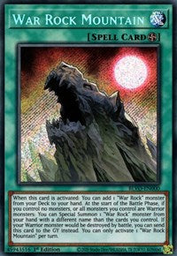 War Rock Mountain [BLVO-EN000] Secret Rare | RetroPlay Games