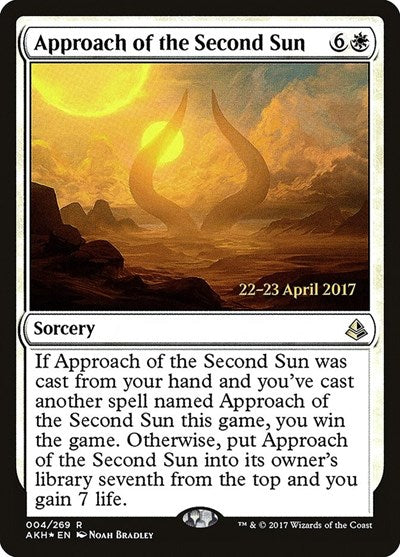 Approach of the Second Sun [Amonkhet Promos] | RetroPlay Games
