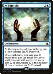 As Foretold [Amonkhet Promos] | RetroPlay Games