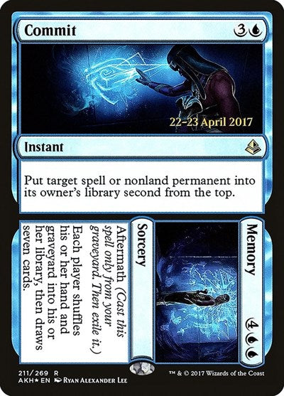 Commit // Memory [Amonkhet Promos] | RetroPlay Games