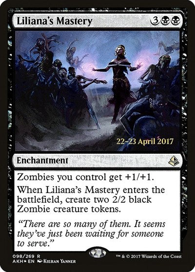 Liliana's Mastery [Amonkhet Promos] | RetroPlay Games