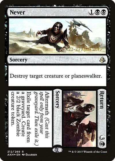 Never // Return [Amonkhet Promos] | RetroPlay Games