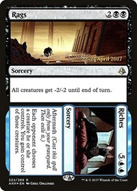 Rags // Riches [Amonkhet Promos] | RetroPlay Games