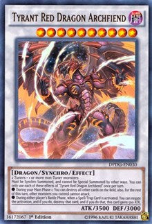 Tyrant Red Dragon Archfiend [DPDG-EN030] Ultra Rare | RetroPlay Games